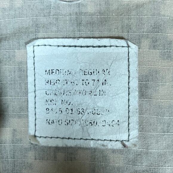 Military Army Combat Unisex Coat Green Camouflage Uniform Digicam Medium Regular - Picture 6 of 13